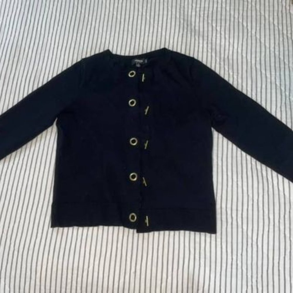Petite Small Black Sweater